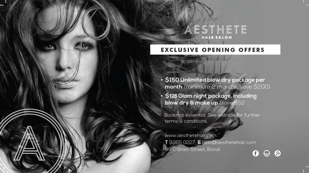 Aesthete promo offer
